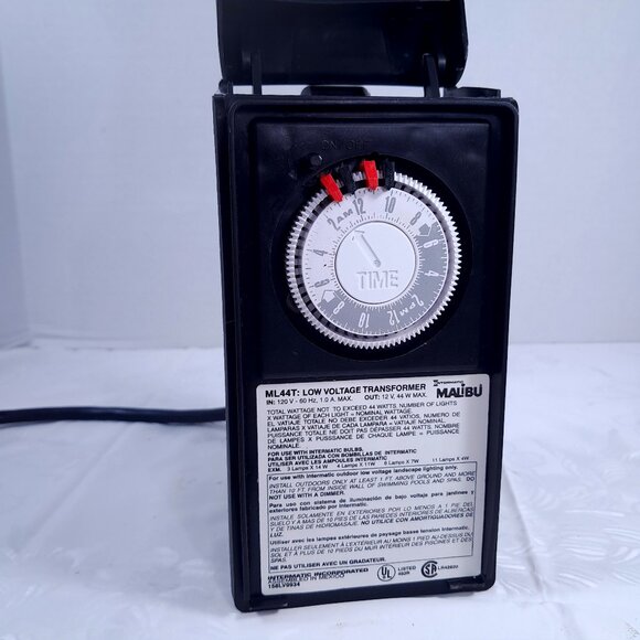 Intermatic Malibu 44 Watt ML44T Low Voltage Landscape Light Transformer - Picture 1 of 9
